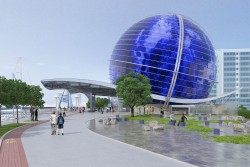 «Корпус- шар» Музея Мирового океана достроят к августу 2020 года