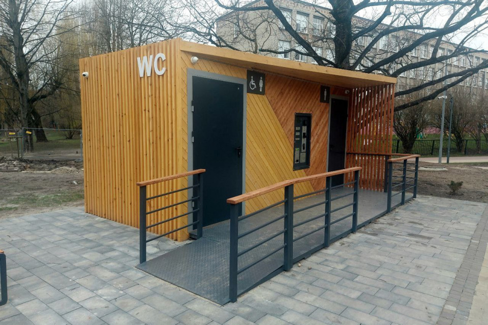 Два модульных туалета установят в центре города