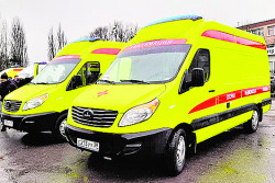 Служба скорой помощи получила два реанимобиля