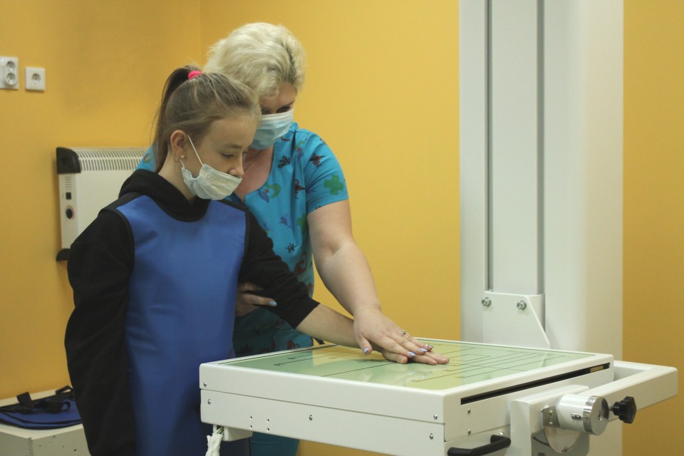 Детская поликлиника в Московском районе получила новый рентген
