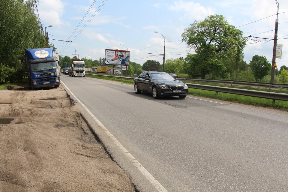 Балтийское шоссе отремонтируют за  4 месяца