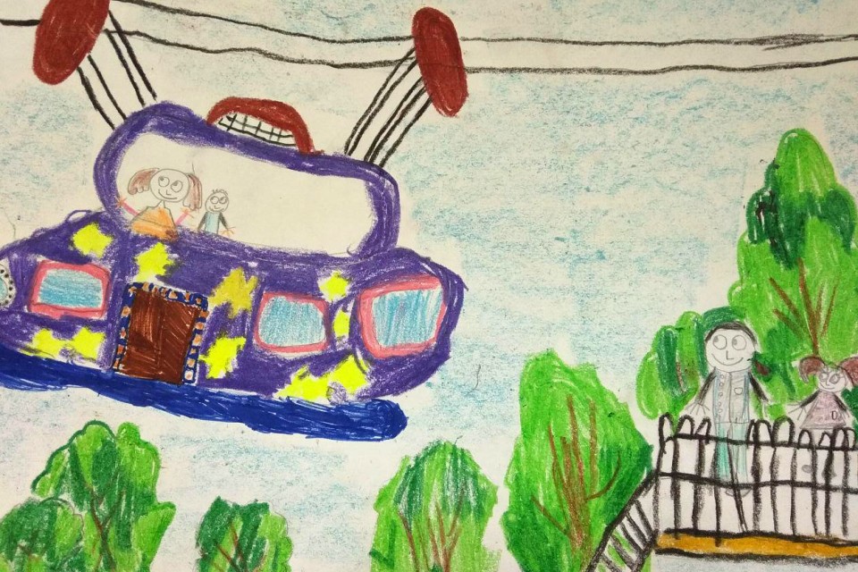Дети хотят сохранить историю и рисуют трамваи будущего