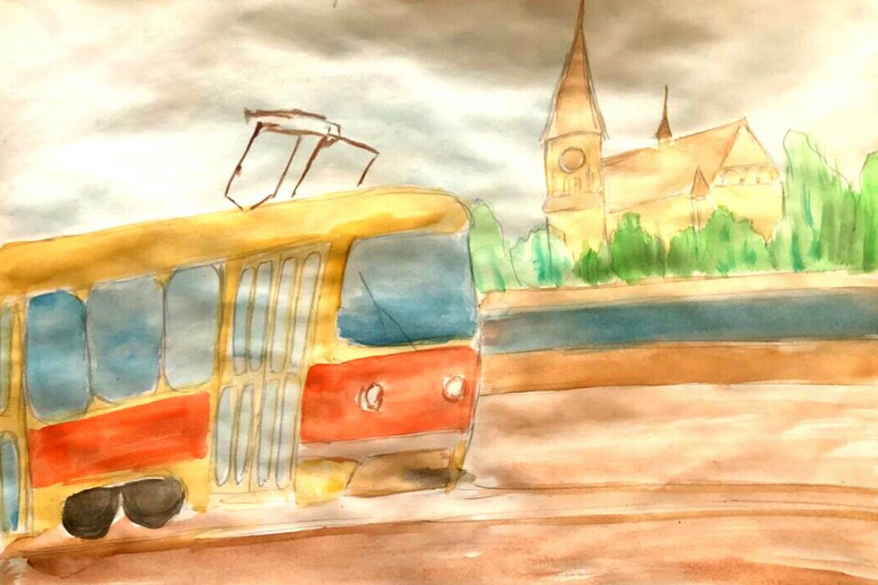 Романтичные поездки на трамвае
