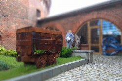 В Музее янтаря на рельсы поставят старинную вагонетку-«собаку» 
