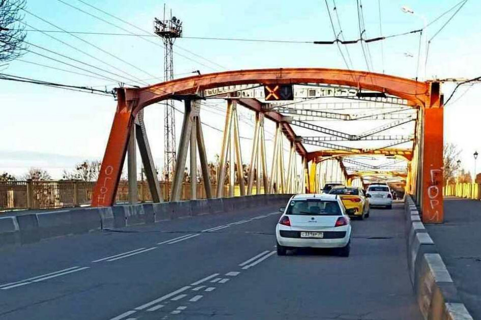 Мост на Киевской  снова закроют на ремонт