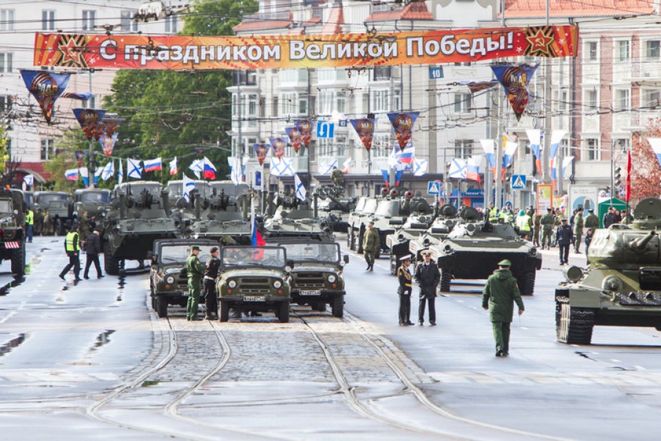 В Калининграде отрепетируют парад Победы