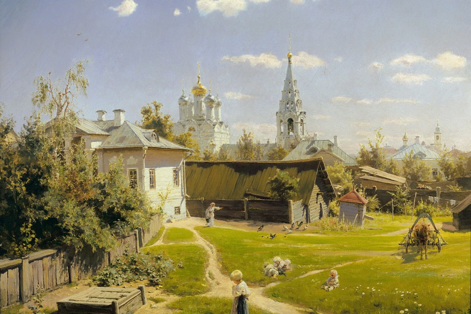 Картину «Московский дворик» привезли для фестиваля «Орган+»